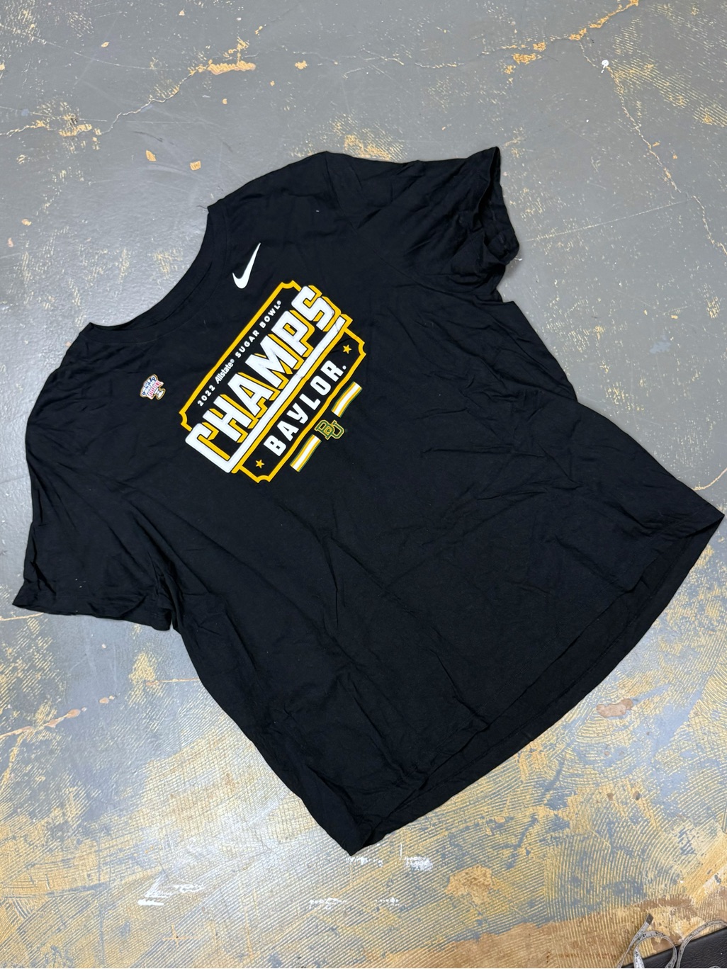 Nike Baylor Bears Sugar Bowl Champions 2022 Shirt 3xl Football University Ncaa